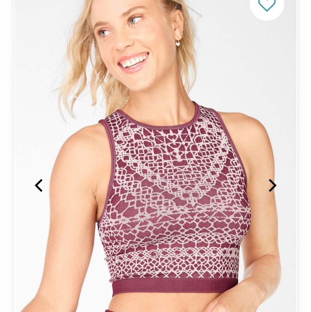 Fabletics Veranda Seamless Cropped Tank